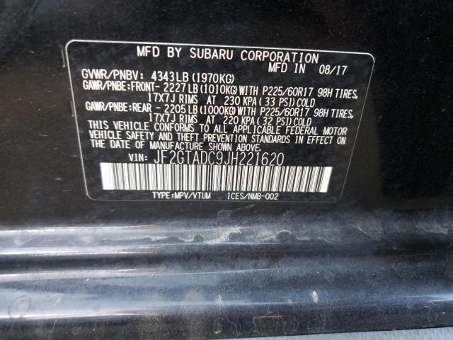 2018 SUBARU CROSSTREK - JF2GTADC9JH221620