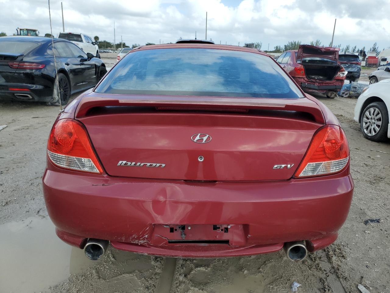 Lot #3003552133 2005 HYUNDAI TIBURON GT