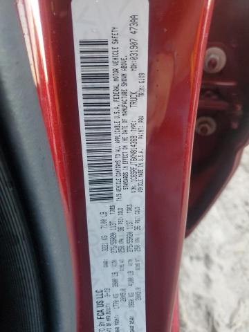 2019 RAM 1500 LARAM - 1C6SRFJT6KN814368
