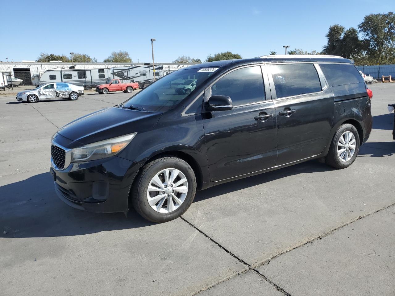 Lot #2923457139 2015 KIA SEDONA LX