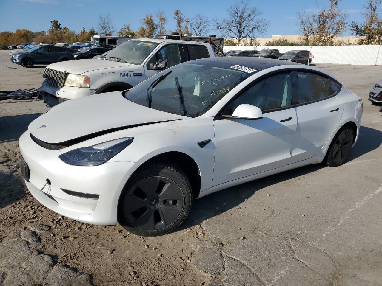 Lot #2979321652 2022 TESLA MODEL 3