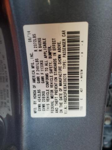 VIN 1HGCR3F83EA038276 2014 Honda Accord, Exl no.13