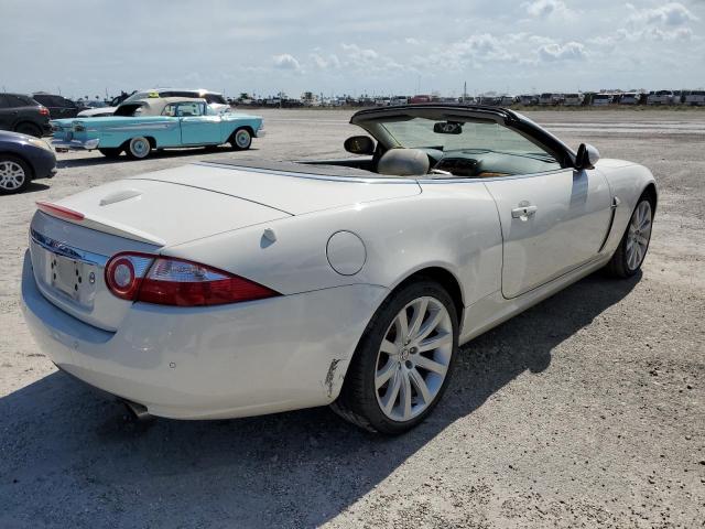 JAGUAR XK 2007 white  gas SAJWA44B075B17363 photo #4