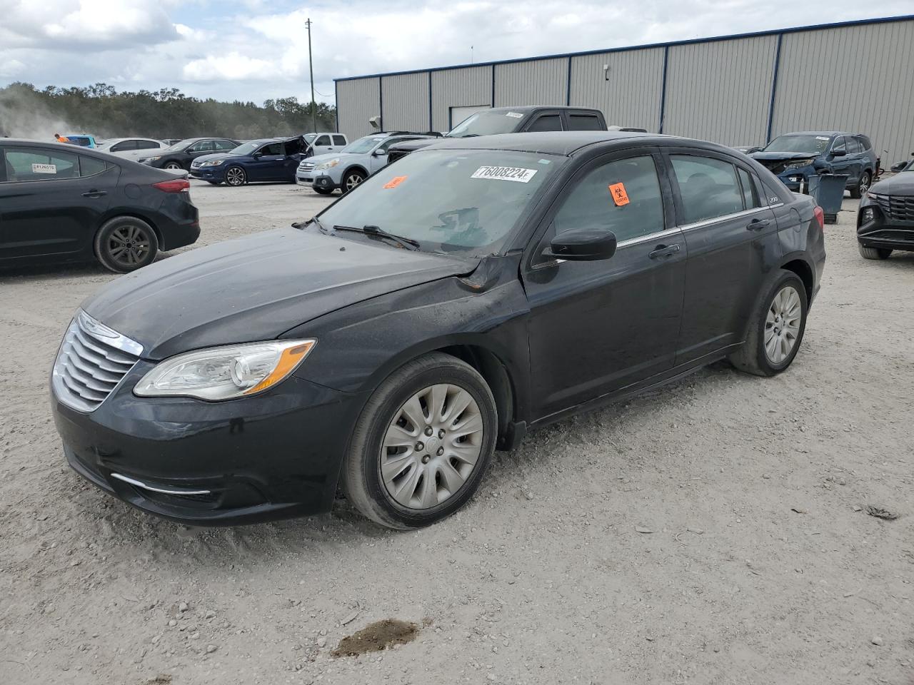 CHRYSLER 200 LX 2014 black  gas 1C3CCBAB4EN206128 photo #1