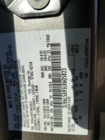2020 LINCOLN MKZ - 3LN6L5A95LR605823