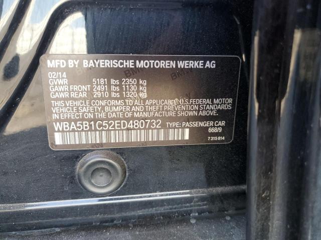 VIN WBA5B1C52ED480732 2014 BMW 5 Series, 535 I no.12