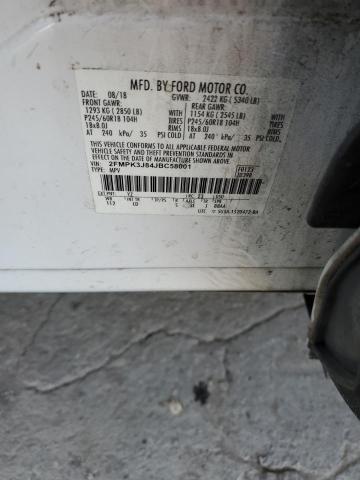 2018 FORD EDGE SEL - 2FMPK3J84JBC58001