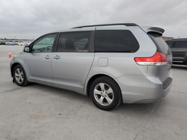 TOYOTA SIENNA LE 2011 silver sports v gas 5TDKK3DC5BS077925 photo #3