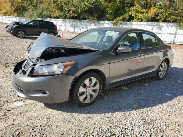 HONDA ACCORD EXL 2010 charcoal  gas 1HGCP3F85AA008955 photo #1