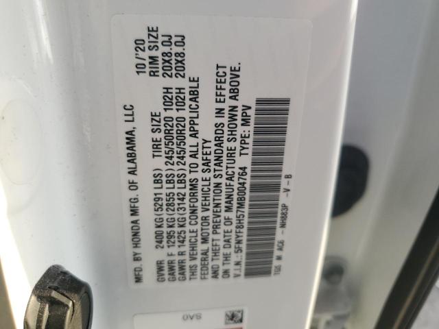 2021 HONDA PASSPORT E - 5FNYF8H57MB004764