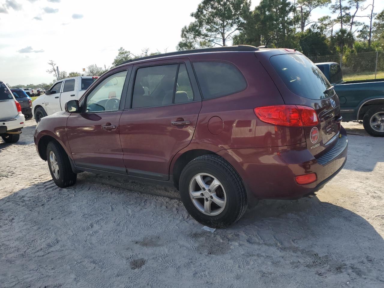 Lot #2909940075 2008 HYUNDAI SANTA FE G