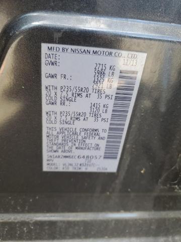 VIN 5N1AR2MM6EC648057 2014 NISSAN PATHFINDER no.13