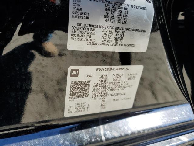 2024 GMC SIERRA K15 - 1GTUUCE87RZ197974