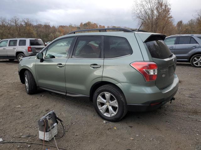 SUBARU FORESTER 2 2014 green  gas JF2SJAJC4EH527053 photo #3