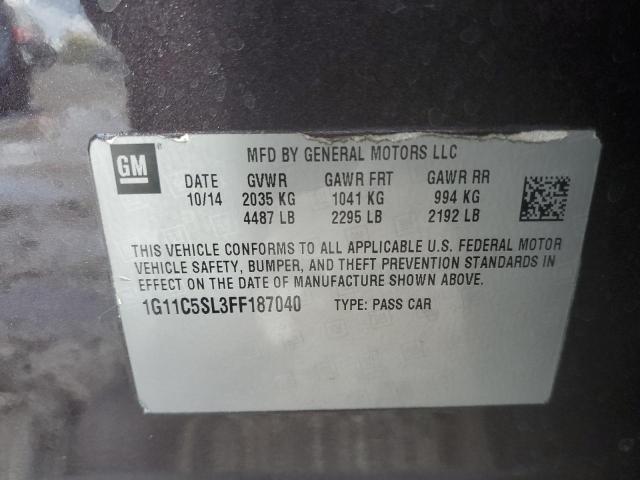 2015 CHEVROLET MALIBU 1LT - 1G11C5SL3FF187040