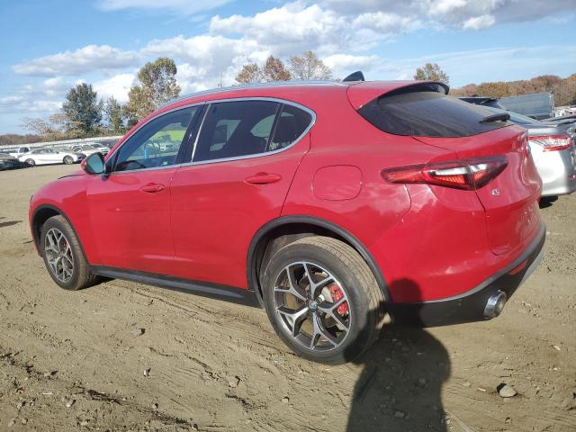 ALFA ROMEO STELVIO TI 2019 red  gas ZASPAKBN3K7C52701 photo #3