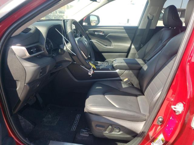 2022 TOYOTA HIGHLANDER - 5TDGZRAH0NS558898