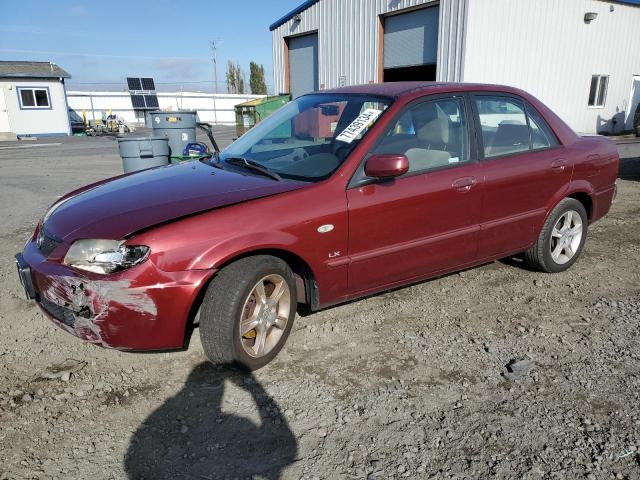 MAZDA PROTEGE DX 2003 burgundy  gas JM1BJ225530157554 photo #1