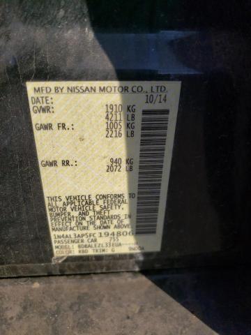 2015 NISSAN ALTIMA 2.5 - 1N4AL3AP5FC194806