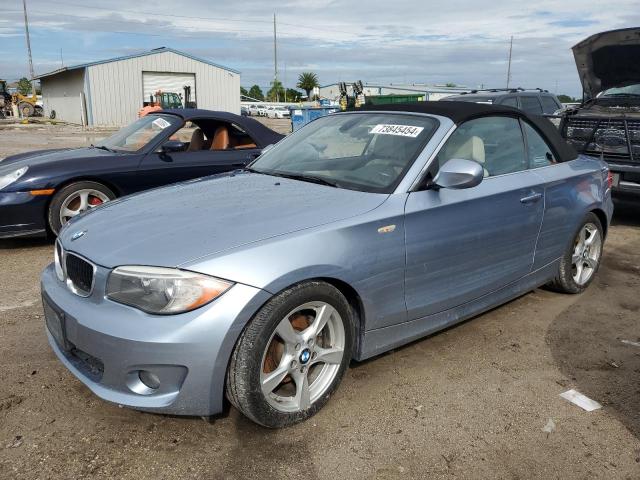 BMW 128 I 2012 blue  gas WBAUN1C56CVH84353 photo #1