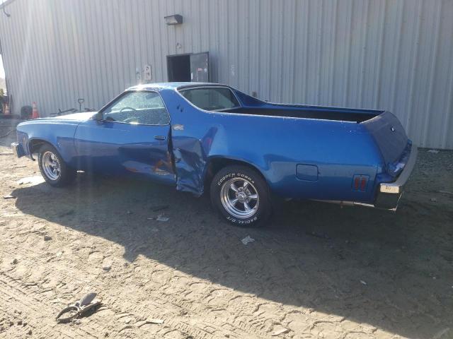 CHEVROLET EL CAMINO 1976 blue   1D80U6B583628 photo #3