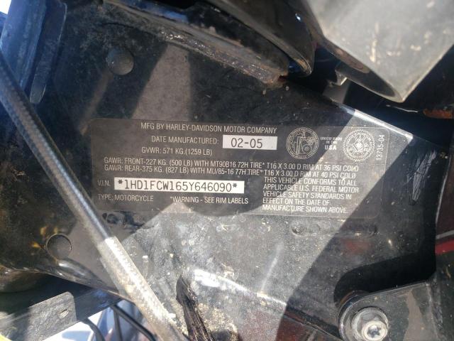 2005 HARLEY-DAVIDSON FLHTCUI - 1HD1FCW165Y646090