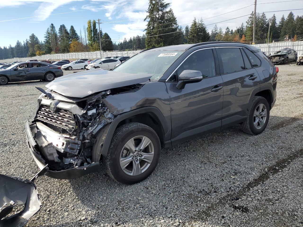 Lot #2994337022 2022 TOYOTA RAV4 XLE