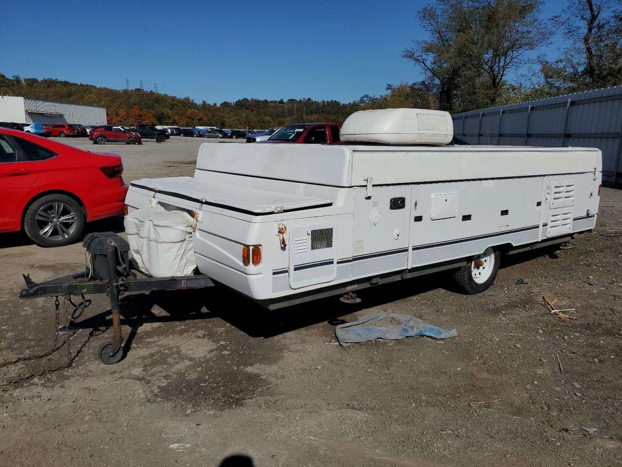 Lot #3026066992 2002 COLE TRAILER