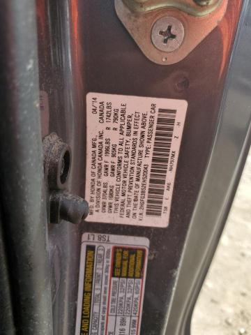 VIN 2HGFG3B52EH520043 2014 Honda Civic, LX no.13