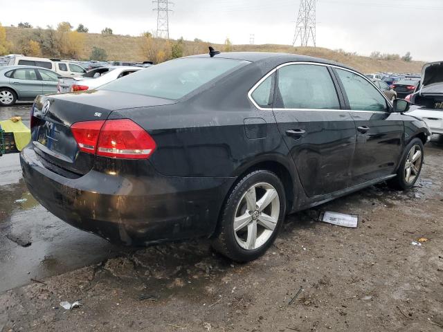 VOLKSWAGEN PASSAT SE 2013 black  gas 1VWBP7A32DC010018 photo #4