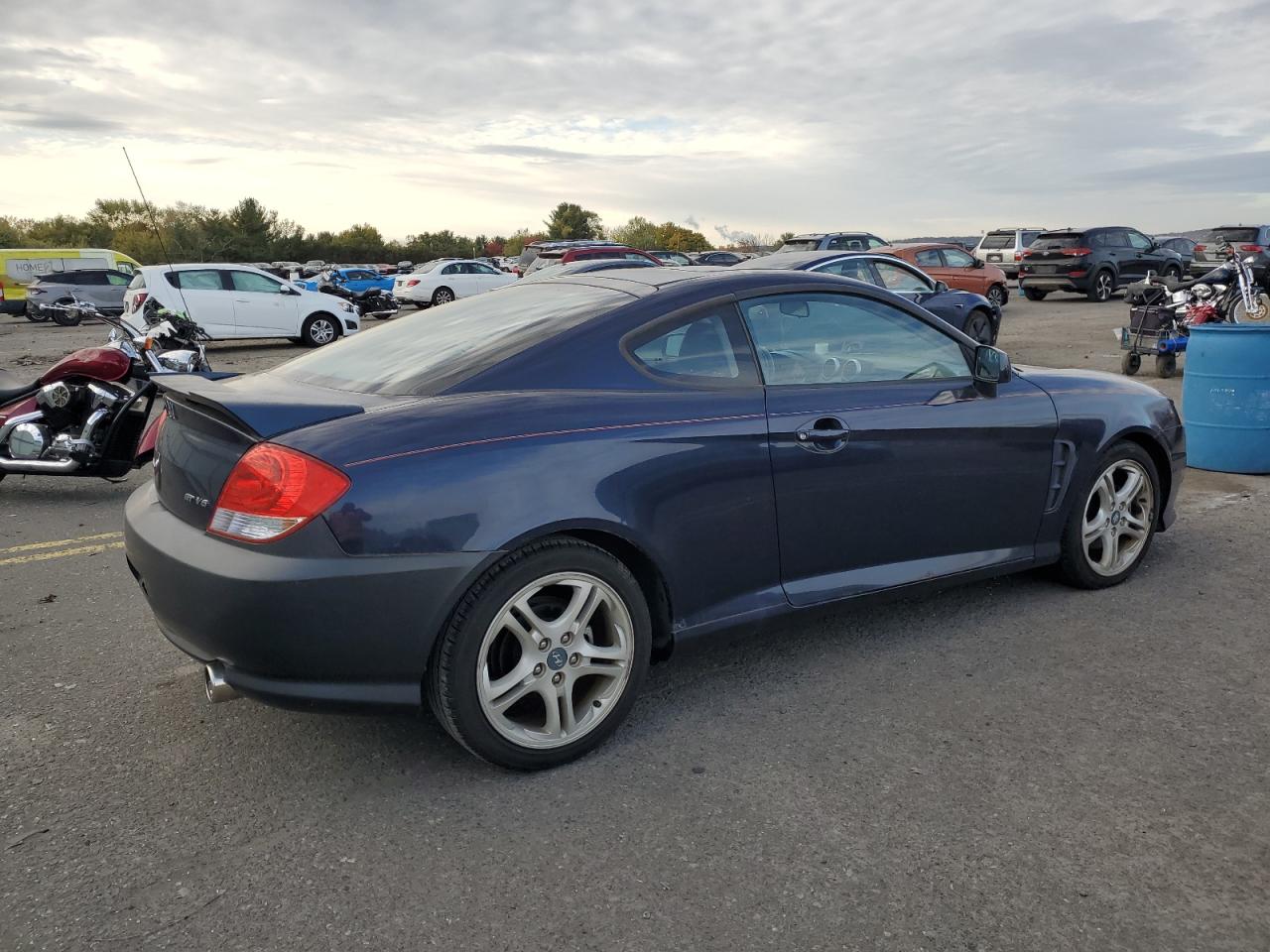 Lot #2986707134 2005 HYUNDAI TIBURON GT