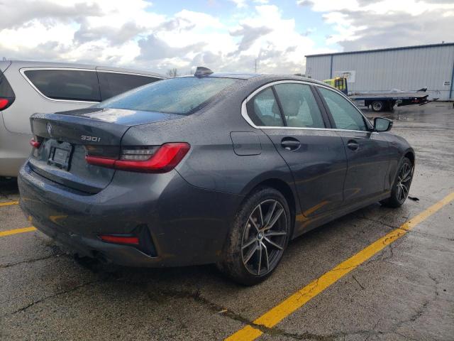 BMW 330I 2019 gray  gas WBA5R1C59KAJ98709 photo #4