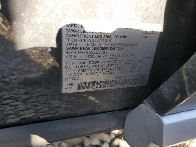 2021 AUDI Q5 PRESTIG WA1CAAFY3M2097230