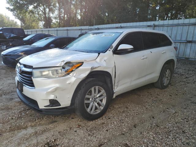 VIN 5TDZARFHXGS017563 2016 Toyota Highlander, LE no.1