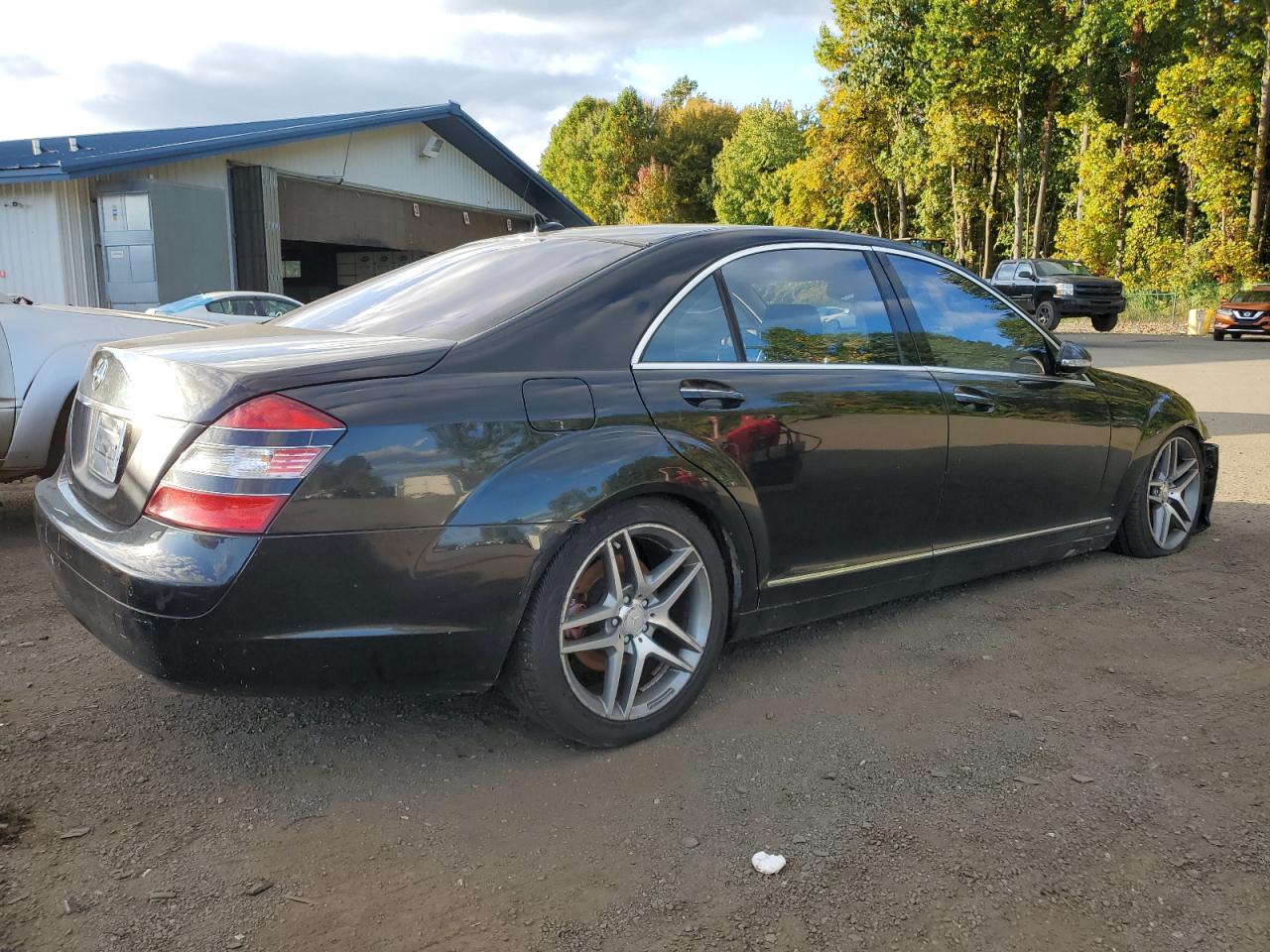 MERCEDES-BENZ S 550 4MAT 2008 black sedan 4d gas WDDNG86X18A182193 photo #4