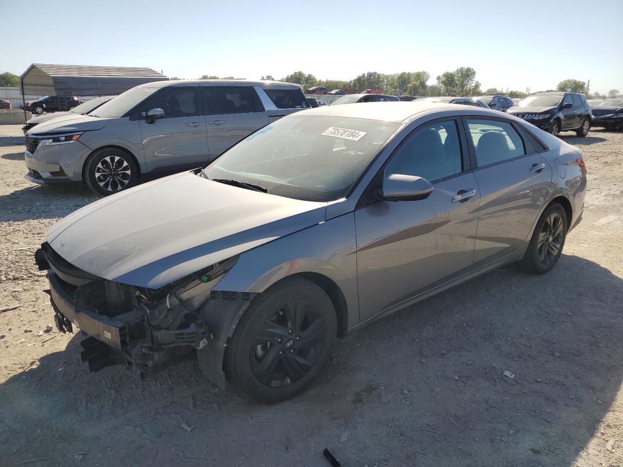 Lot #2928944742 2021 HYUNDAI ELANTRA SE