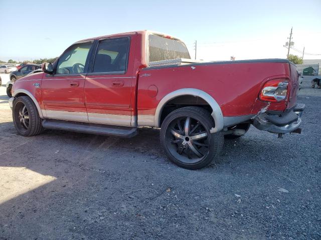 FORD F150 SUPER 2001 red  gas 1FTRW07L31KE64220 photo #3