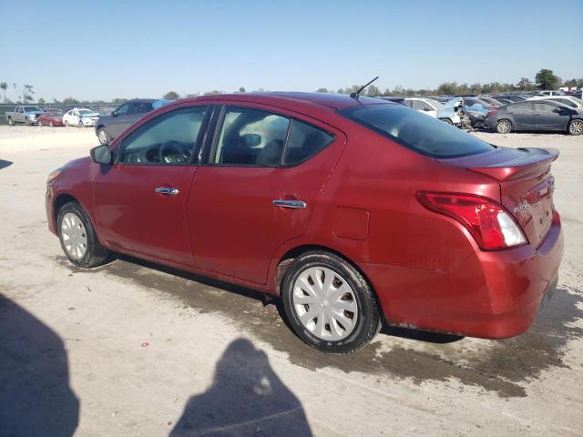 NISSAN VERSA S 2016 red sedan 4d gas 3N1CN7AP2GL808417 photo #3