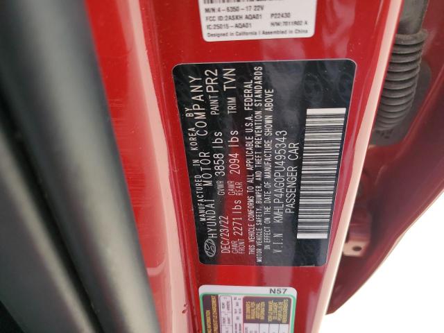 2023 HYUNDAI ELANTRA LI - KMHLP4AG0PU495343