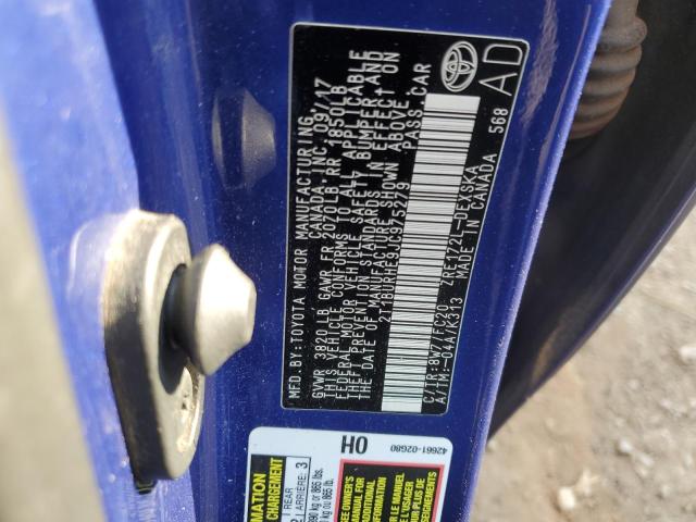 2018 TOYOTA COROLLA L - 2T1BURHE9JC975279