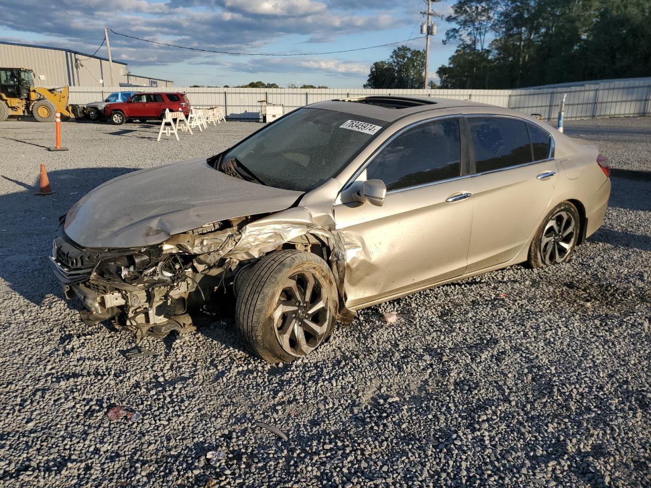 Lot #3008227537 2016 HONDA ACCORD EX