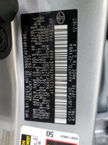 2024 TOYOTA CAMRY LE - 4T1C31AK7RU061809