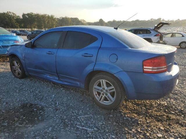 DODGE AVENGER SX 2008 blue  gas 1B3LC56K08N599704 photo #3