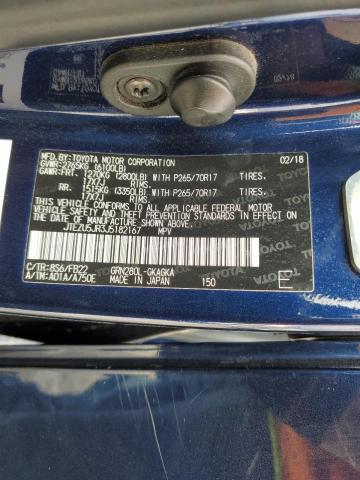 2018 TOYOTA 4RUNNER SR - JTEZU5JR3J5182167