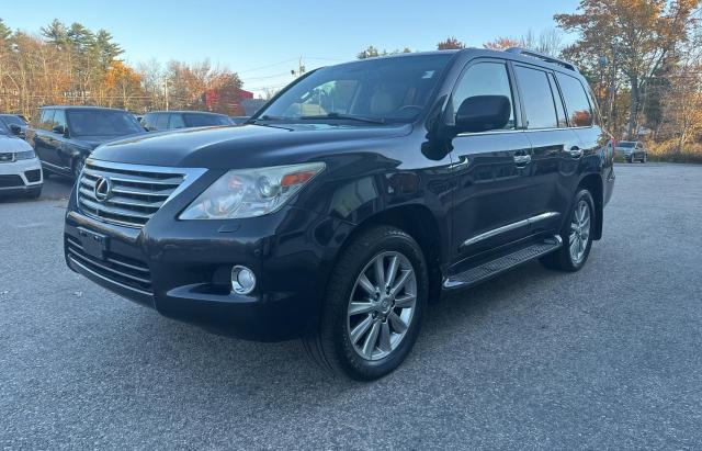 LEXUS LX 570 2011 black 4dr spor gas JTJHY7AX7B4058972 photo #3