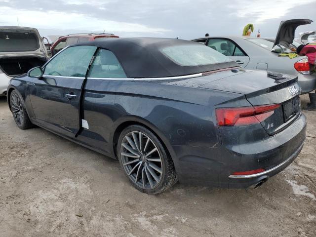 AUDI A5 PREMIUM 2019 blue  gas WAUYNGF55KN003155 photo #3