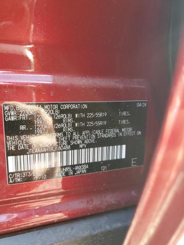 2024 TOYOTA VENZA LE - JTEAAAAH1RJ180488