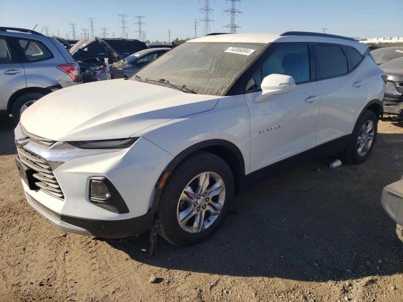 Lot #2947330011 2021 CHEVROLET BLAZER 2LT