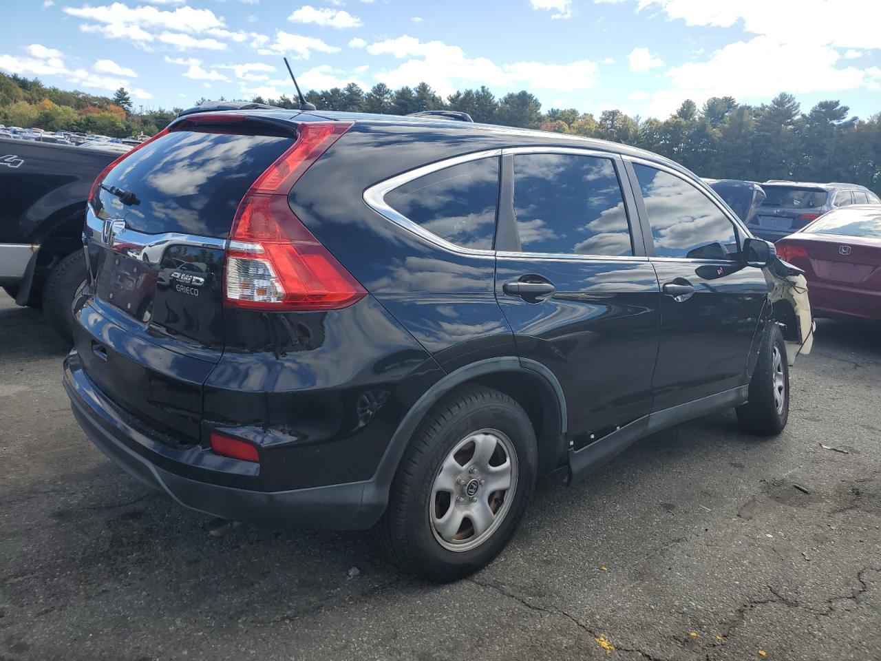 Lot #2925972232 2015 HONDA CR-V LX