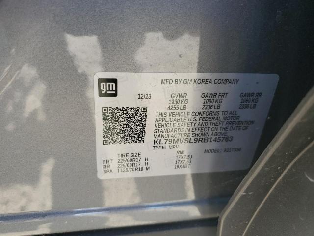 2024 CHEVROLET TRAILBLAZE - KL79MVSL9RB145763
